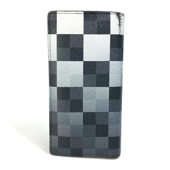 LOUIS VUITTON Damier Graphite Giant Portefeuille Brazza NM bifold Wallet - Picture 9 of 16